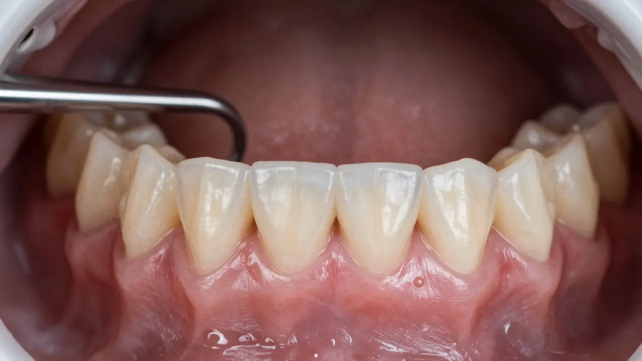 Zubní kámen pod dásní: jak ho odstranit a jaké jsou skutečné triky