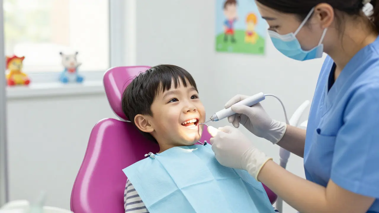 Zubní kámen u dětí: Jak ho odstranit bez stresu?