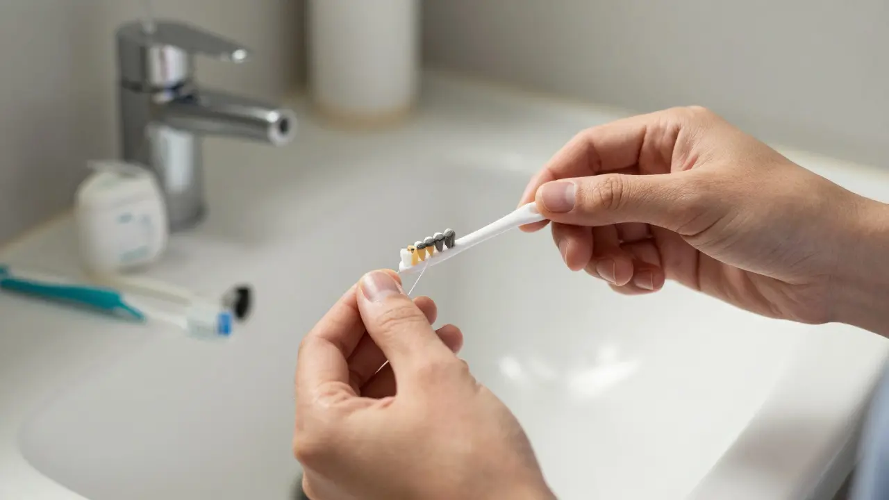 Jak čistit zuby pod můstkem: průvodce pro bezpečnou a účinnou hygienu