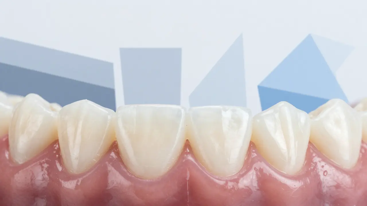 Přirozeně vypadající kompozitní plomba sloučená s zubním emailem v dokonalém úsměvu.