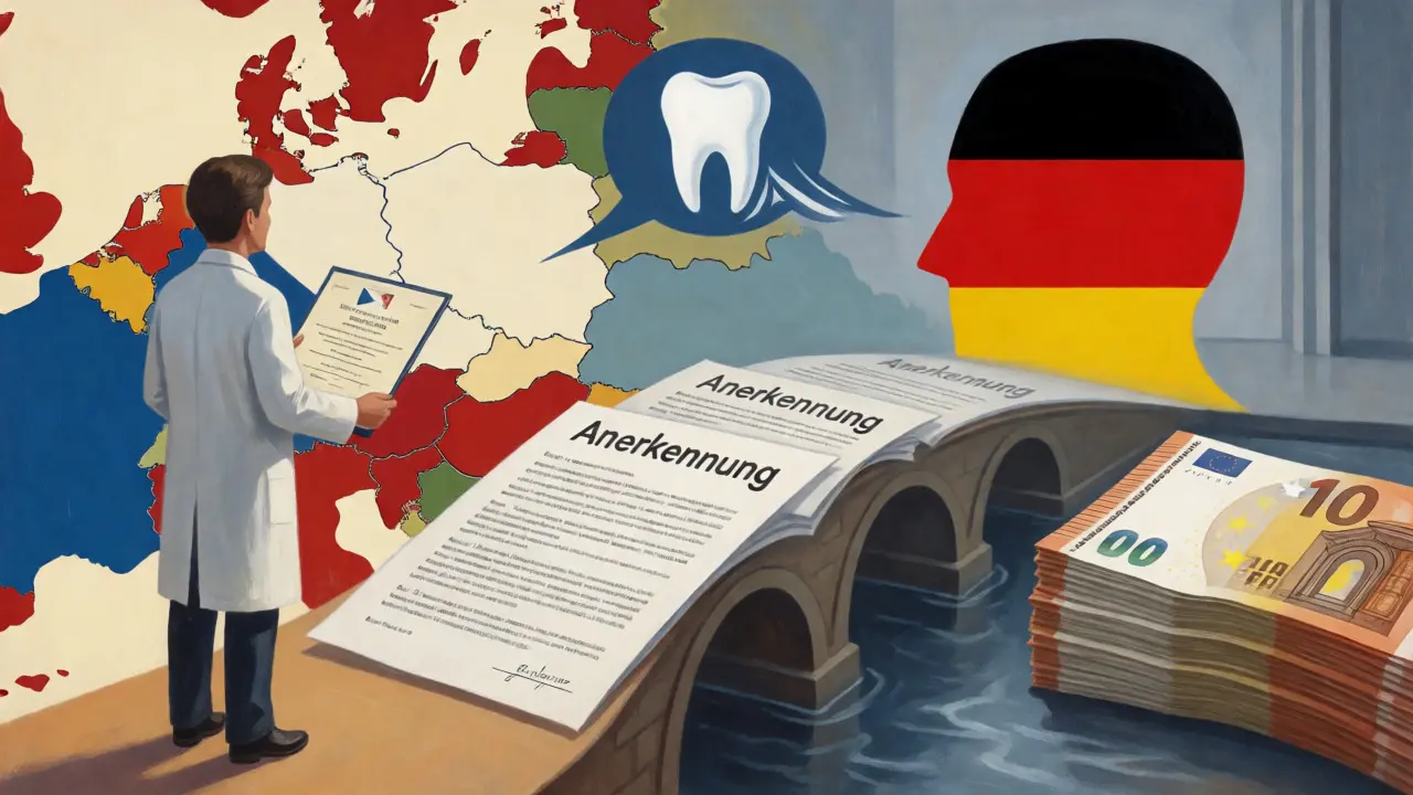 Koncept uznání českého diplomu zubního lékaře v Německu